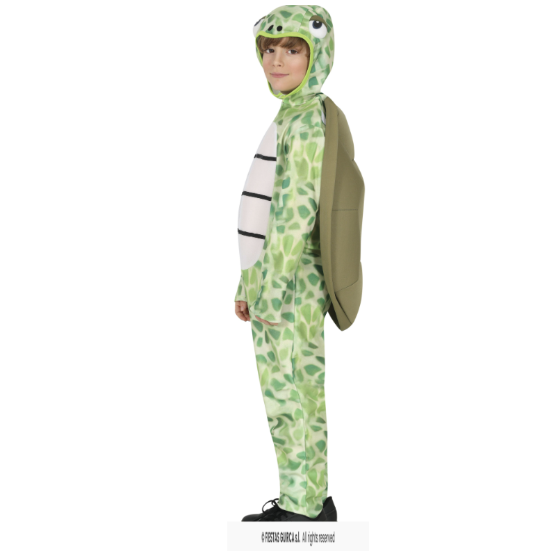 Disfraz Tortuga Marina Verde Talla 5-6 Años
