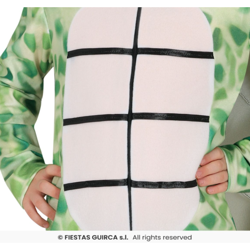 Disfraz Tortuga Marina Verde Talla 5-6 Años