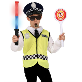 Set Policía De Tráfico 5 Pcs 2