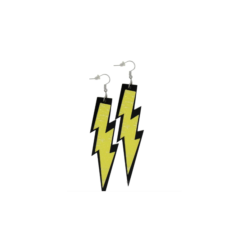 Set Años 80 5Pcs Amarillo