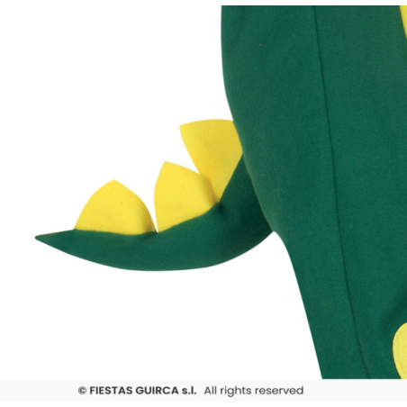 Disfraz Dinosaurio Verde Talla 3-4 Años