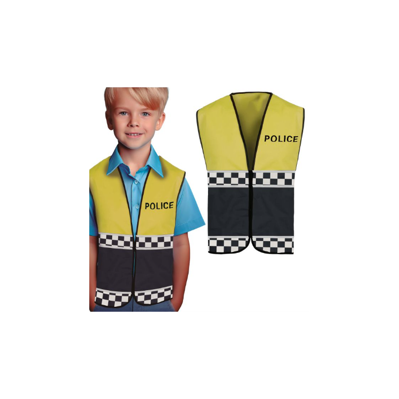 Chaleco Policía Amarillo