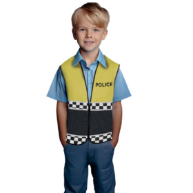 Chaleco Policía Amarillo 2