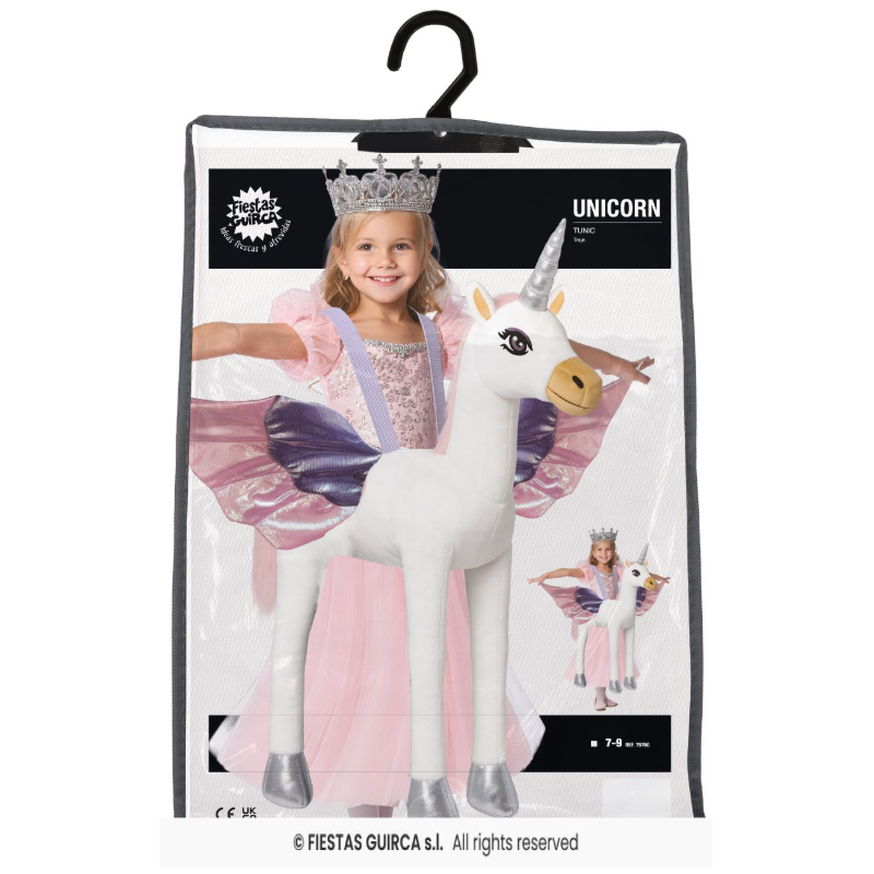 Disfraz Unicornio Talla 7-9 Años