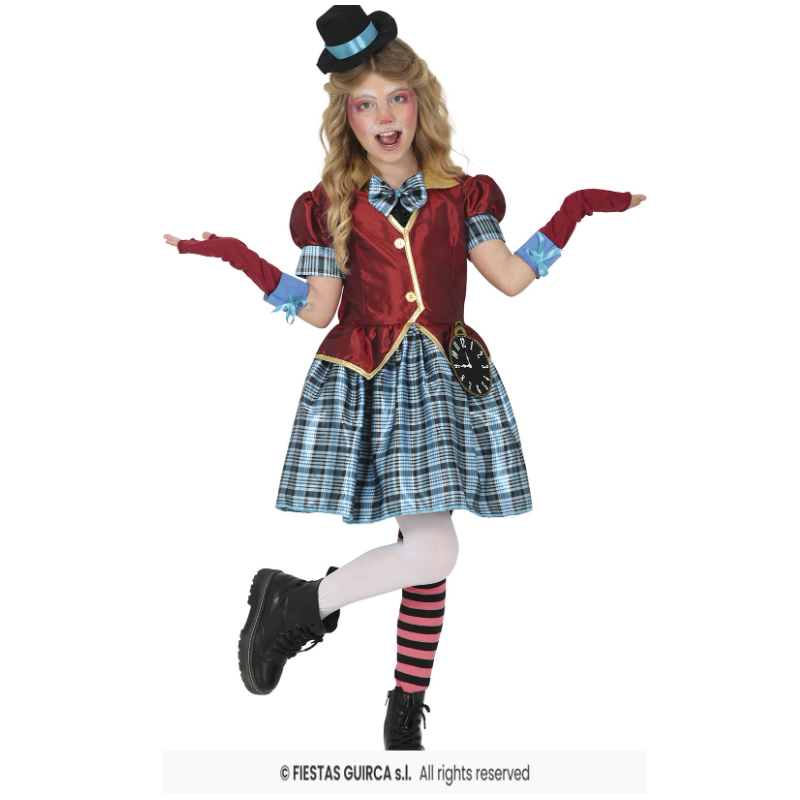 Disfraz Conejo Blanco Del País De Las Maravillas Talla 5-6 Años