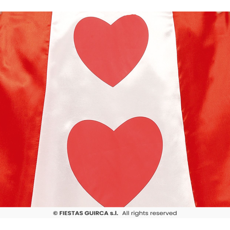Disfraz Reina De Corazones Talla 5-6 Años
