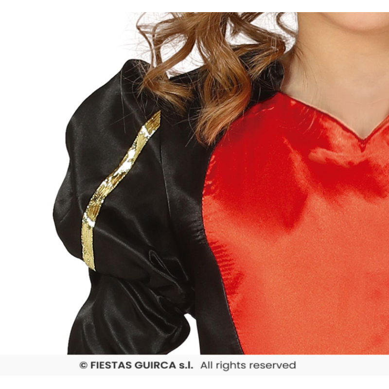 Disfraz Reina De Corazones Talla 7-9 Años