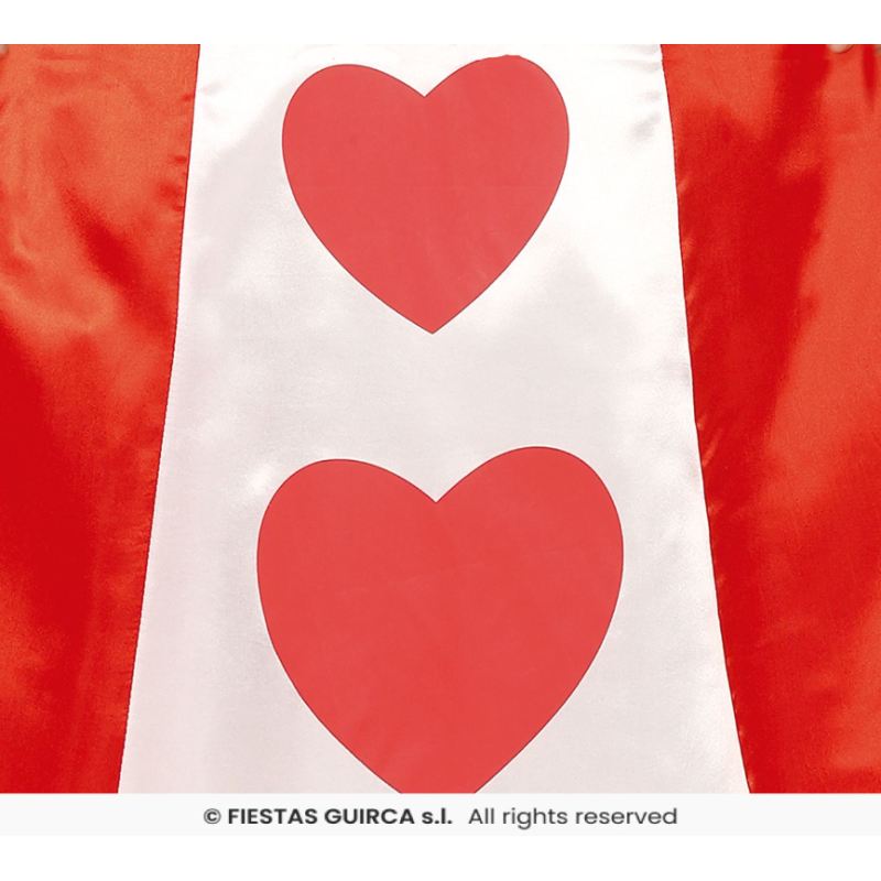 Disfraz Reina De Corazones Talla 7-9 Años