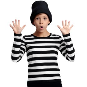 Camiseta De Rayas 5-6 Años