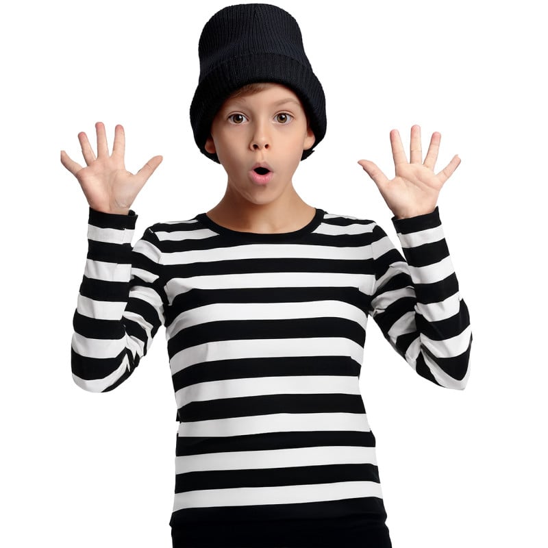 Camiseta De Rayas 5-6 Años