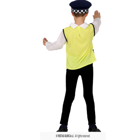 Set De Policía Talla 7-9 Años