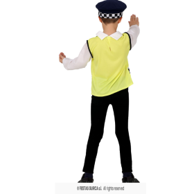 Set De Policía Talla 10-12 Años De Fiestas Guirca 2