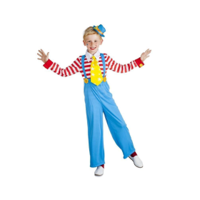 Disfraz Payaso Rayas 5-6 Años