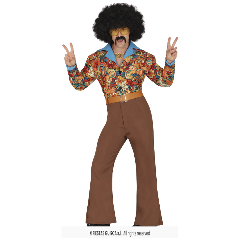 Disfraz Disco Años 70 Talla M De Fiestas Guirca