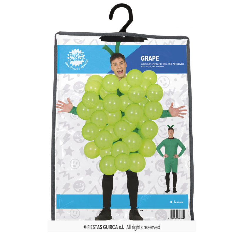 Disfraz Racimo De Uvas Talla L