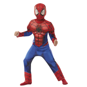 Disfraz Spiderman Deluxe Talla 5-6 Años
