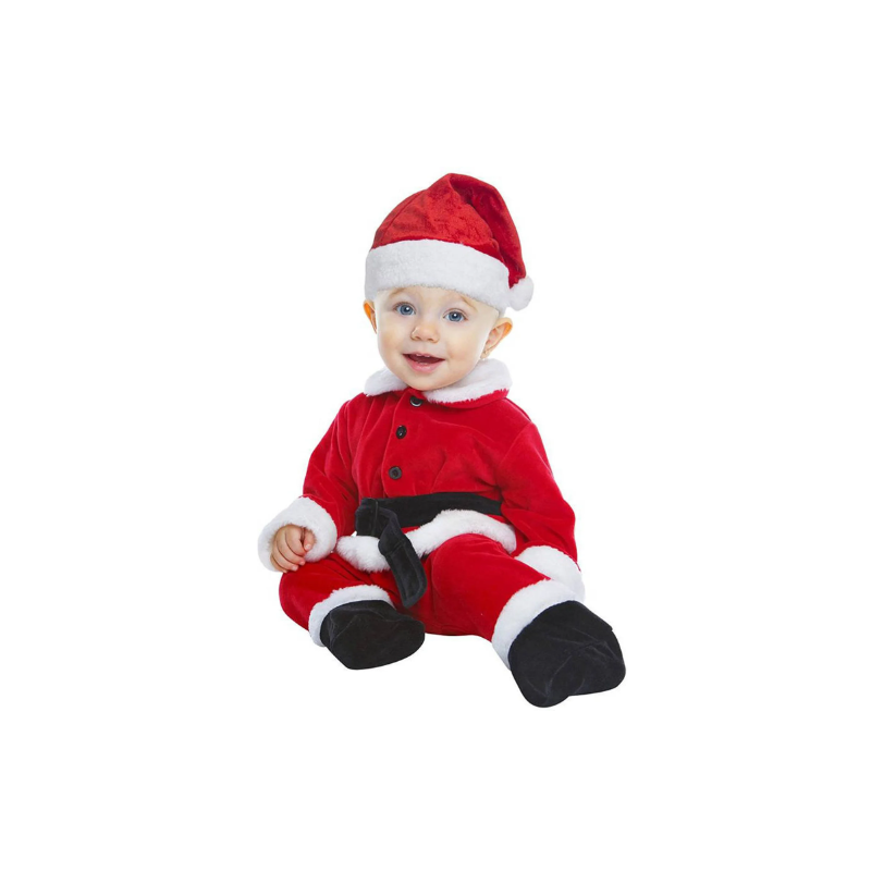 Disfraz Papá Noel Algodón 0-6 Meses