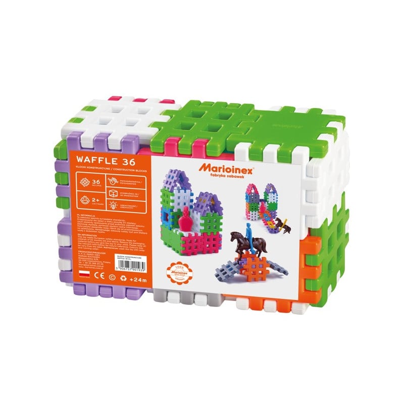 Marioinex Bloques De Construcción 36 Piezas