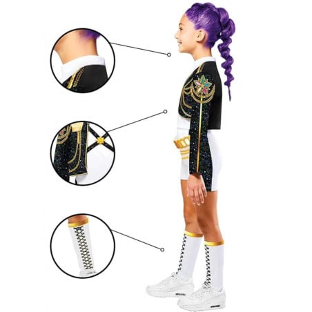 Disfraz K-Pop Rumi Golden Deluxe Talla M 9-10 Años