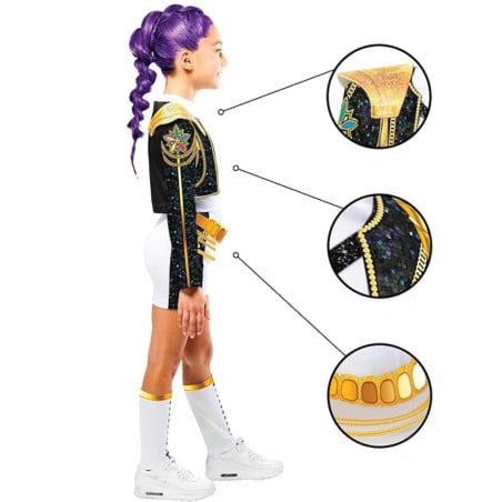 Disfraz K-Pop Rumi Golden Deluxe Talla XS 5-6 Años