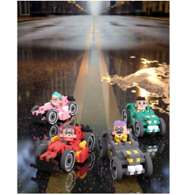 Marioinex Mini Waffle Cars Race Car James 50 PZS De Marioinex 2