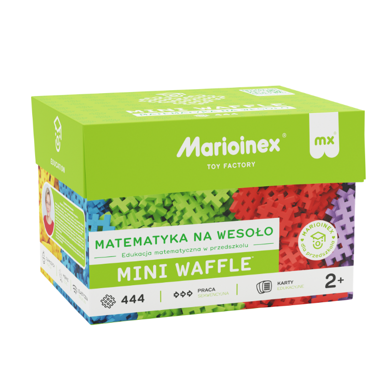 Marioinex Mini Waffle Matemáticas 444 PZS De Marioinex