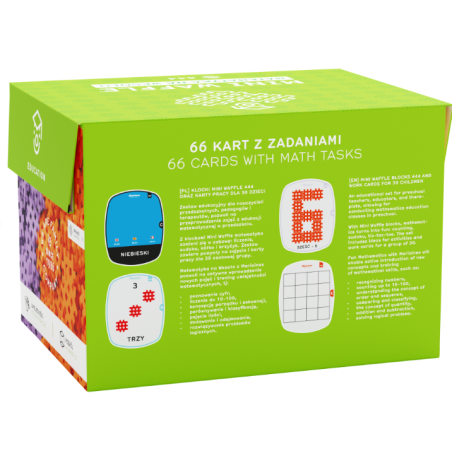 Marioinex Mini Waffle Matemáticas 444 PZS