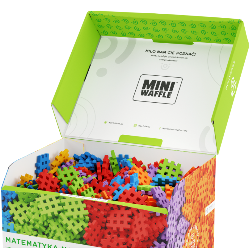 Marioinex Mini Waffle Matemáticas 444 PZS
