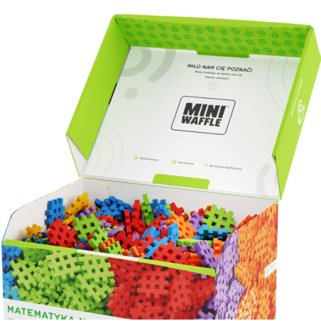 Marioinex Mini Waffle Matemáticas 444 PZS