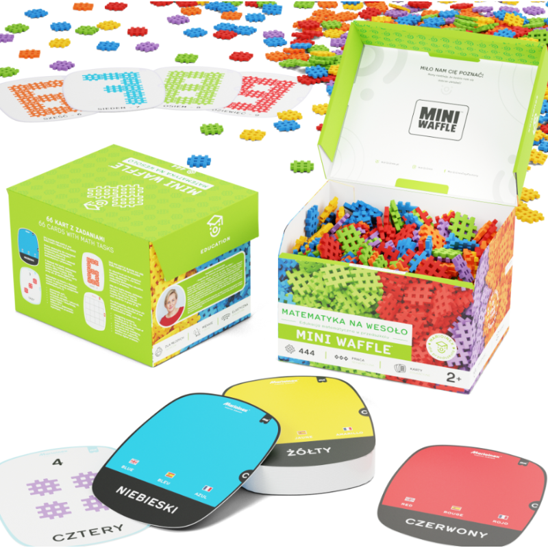 Marioinex Mini Waffle Matemáticas 444 PZS