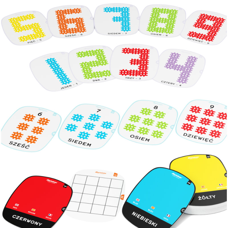 Marioinex Mini Waffle Matemáticas 444 PZS