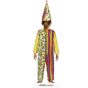 Disfraz Payaso De Circo Talla 7-9 Años De Fiestas Guirca 2