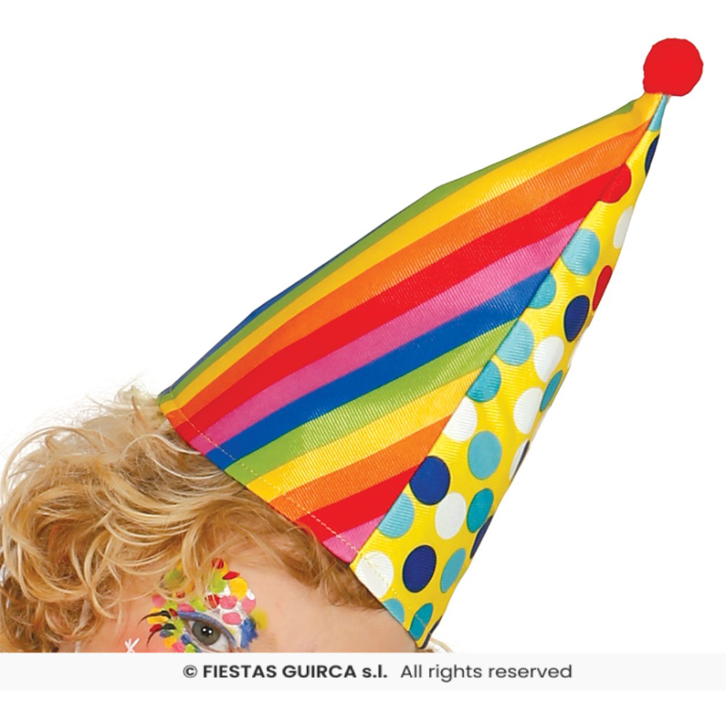 Disfraz Payaso De Circo Talla 7-9 Años