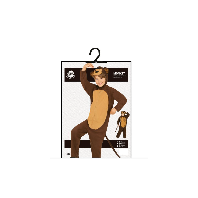 Disfraz Monito Inf 7-9 Años