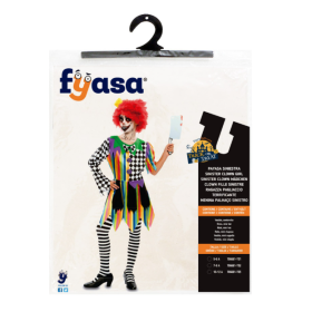Disfraz Payasa Siniestra 5-6 Años 2