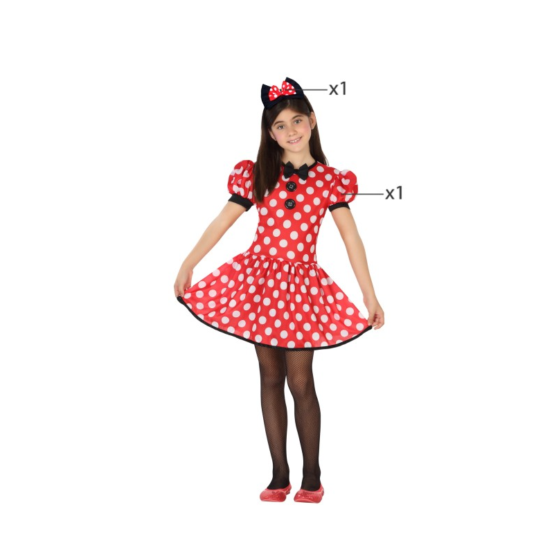 Disfraz Ratoncita Infantil Talla 5-6 Años