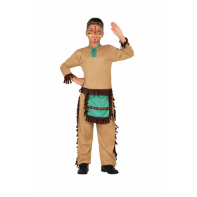 Disfraz Indio Tribal Infantil Talla 5-6 Años De Atosa