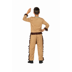 Disfraz Indio Tribal Infantil Talla 10-12 Años De Atosa 2