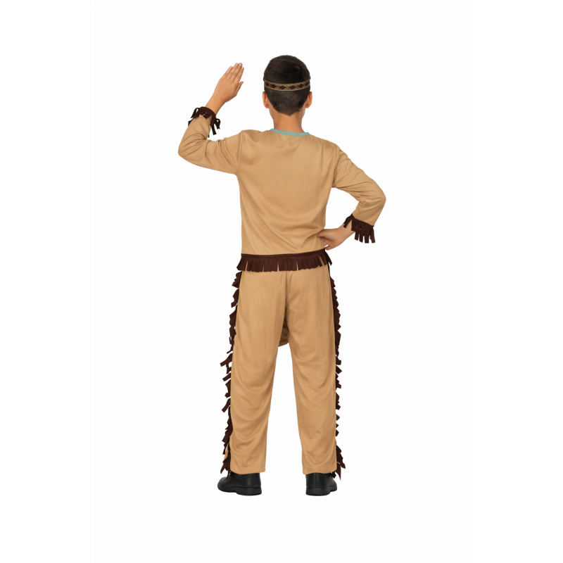 Disfraz Indio Tribal Infantil Talla 5-6 Años