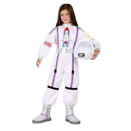 Disfraz De Astronauta Del Espacio Infantil Talla 5-6 Años De Atosa