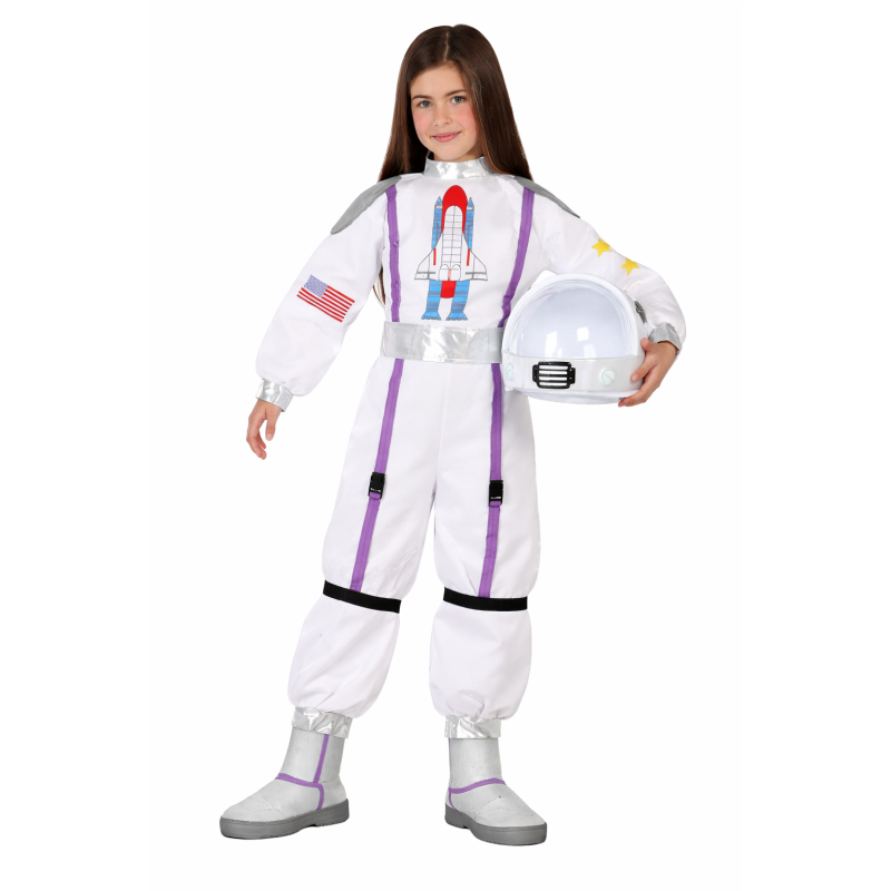 Disfraz De Astronauta Del Espacio Infantil Talla 7-9 Años De Atosa