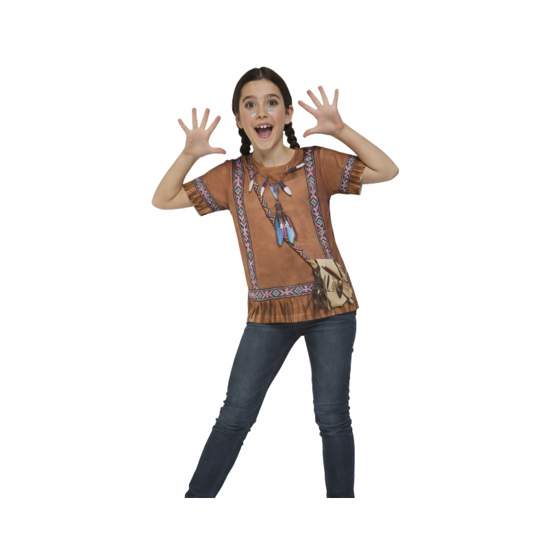 Camiseta Indian Girl 4-6 Años