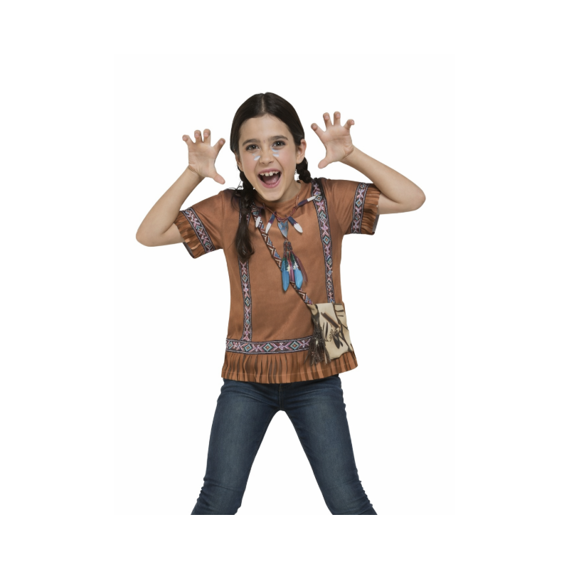 Camiseta Indian Girl 4-6 Años