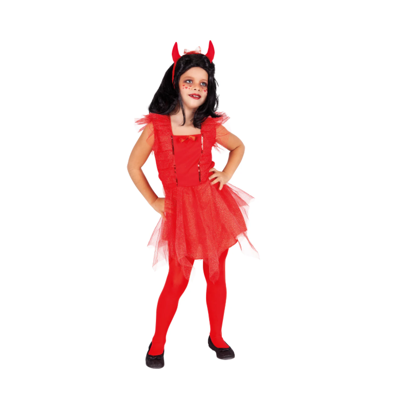 Disfraz Linda Diablesa 5-6 Años
