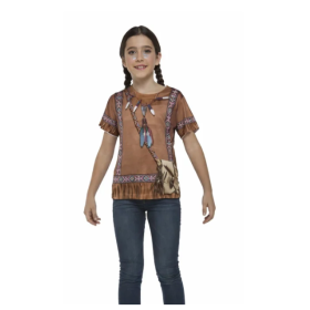 Camiseta Indian Girl 6-8 Años