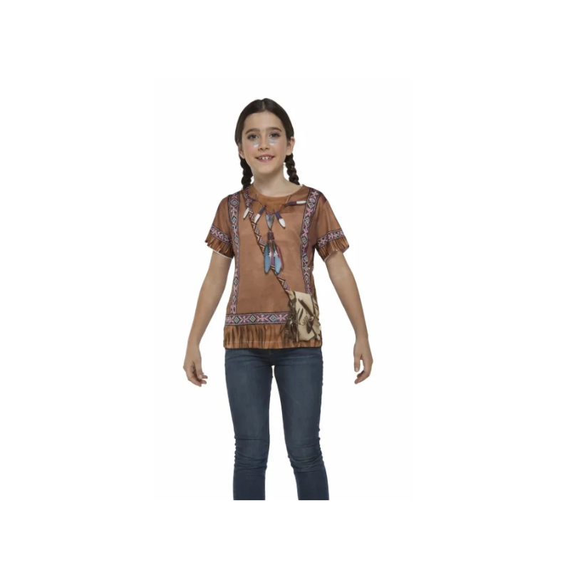 Camiseta Indian Girl 6-8 Años