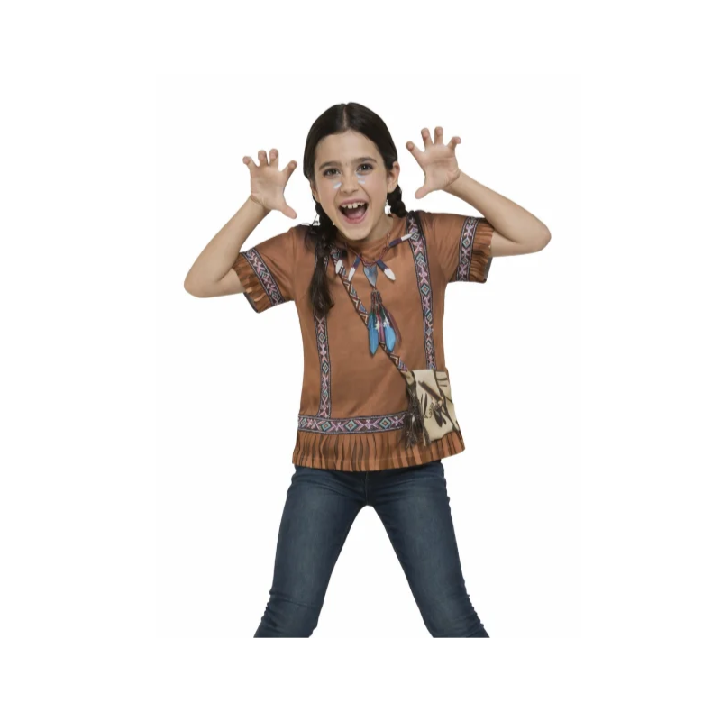 Camiseta Indian Girl 6-8 Años