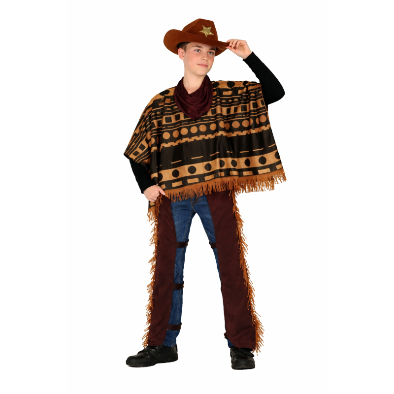 Disfraz Vaquero Del Oeste Talla 3-4 Años De Atosa
