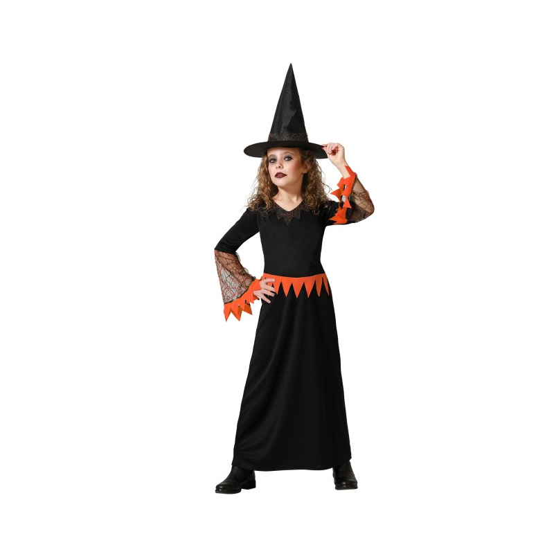 Disfraz Bruja Misteriosa Talla 10-12 Años De Atosa