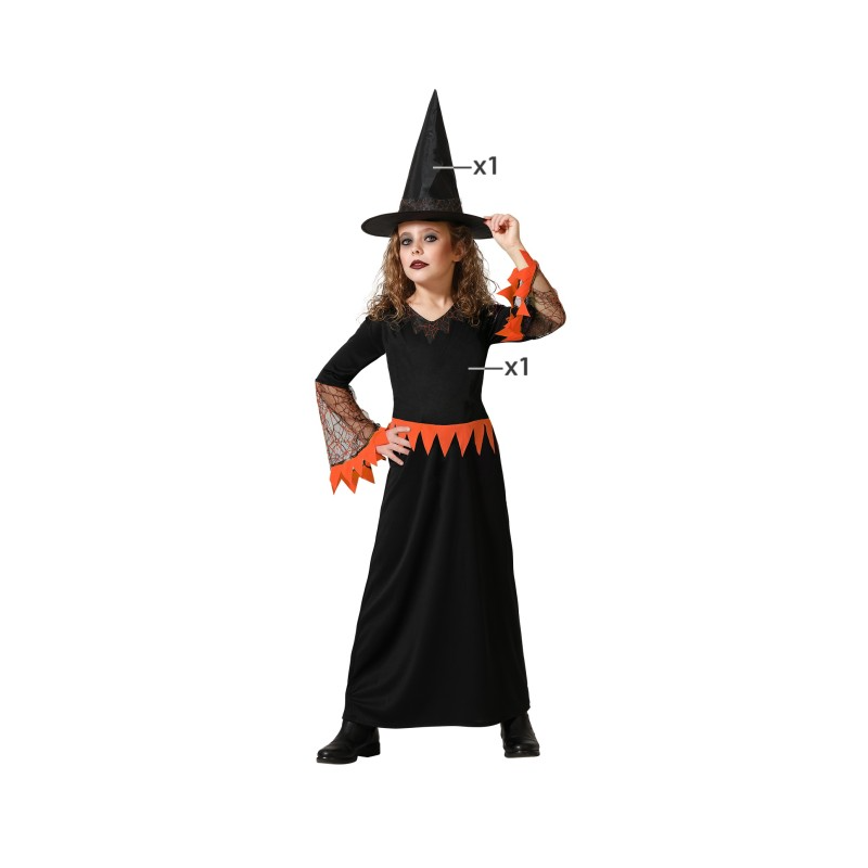 Disfraz Bruja Misteriosa Talla 10-12 Años